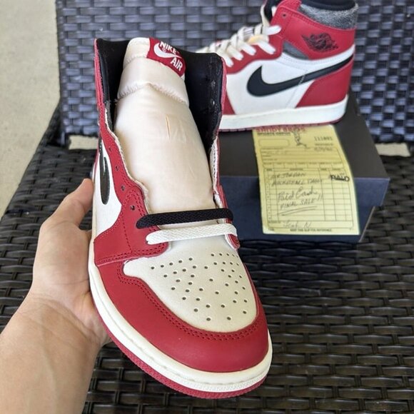JORDAN 1 RETRO HIGH OG CHICAGO REIMAGINED LOST & FOUND 2022 Size 9 - Picture 3 of 7